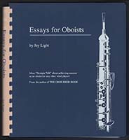 Picture of the book Essays for Oboists by Jay Light