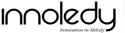 Picture of the Innoledy logo which says "Innoledy: Innovation in Melody."